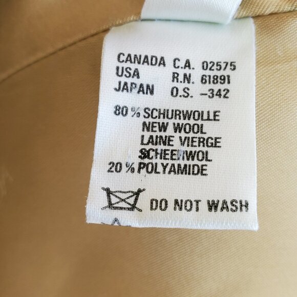 Escada 34 wool silk jacket coat blazer blue purple white ivory dyed small 4 6 8 - Picture 8 of 9